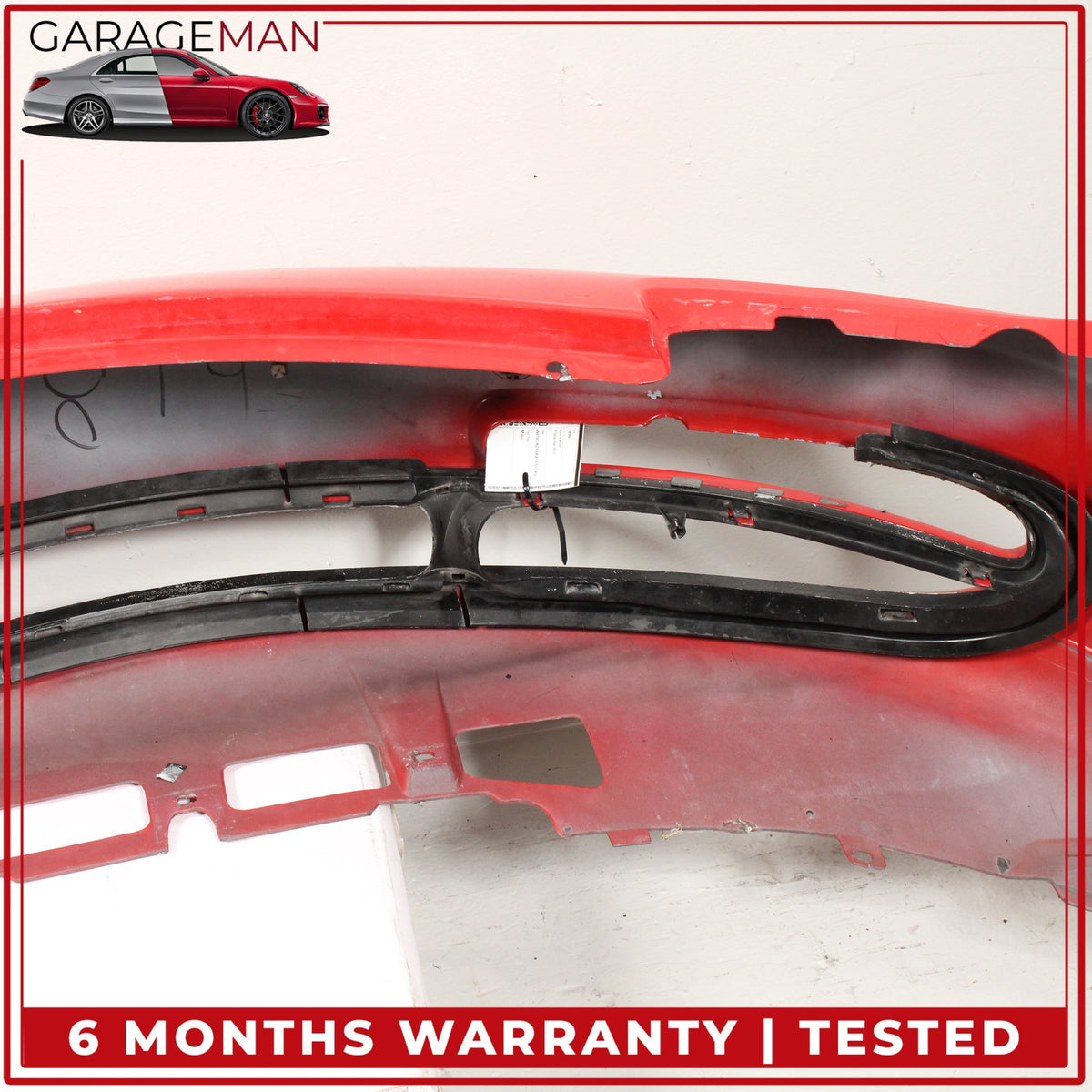 1999-2001 Porsche 911 996 Convertible Front Bumper Cover Red 99650511102 OEM
