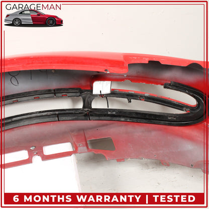 1999-2001 Porsche 911 996 Convertible Front Bumper Cover Red 99650511102 OEM
