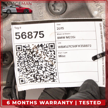 2014-2021 BMW M235i F22 RWD 3.0L Front Left Spindle Knuckle Wheel Hub OEM