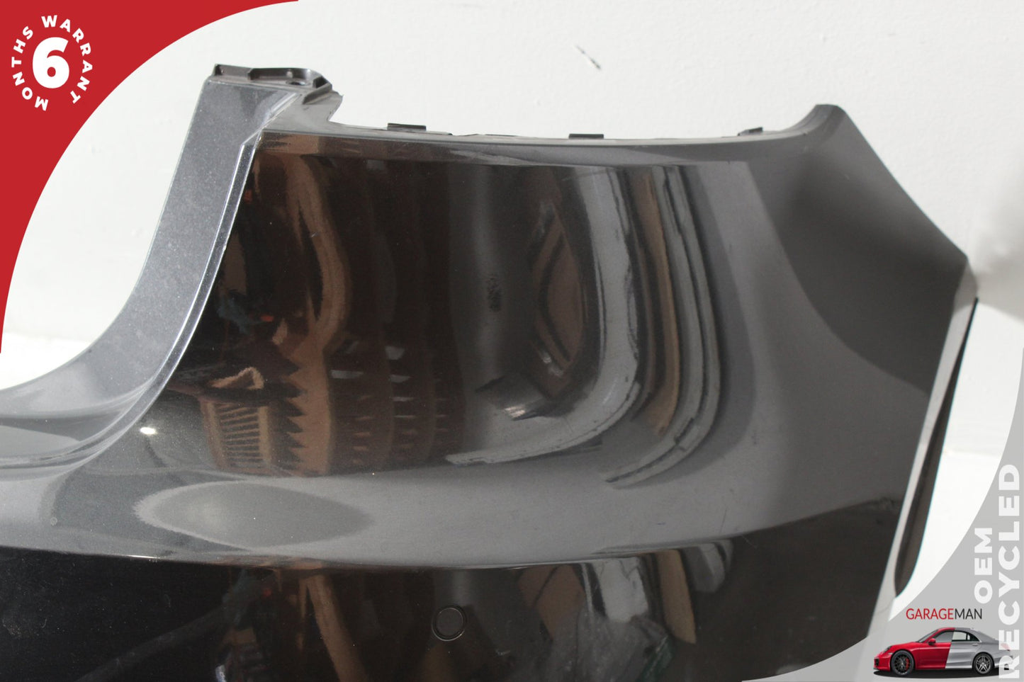 2015-2018 Porsche Macan 95B SUV Rear Bumper Cover 95B807417G Volcano Grey Metallic OEM