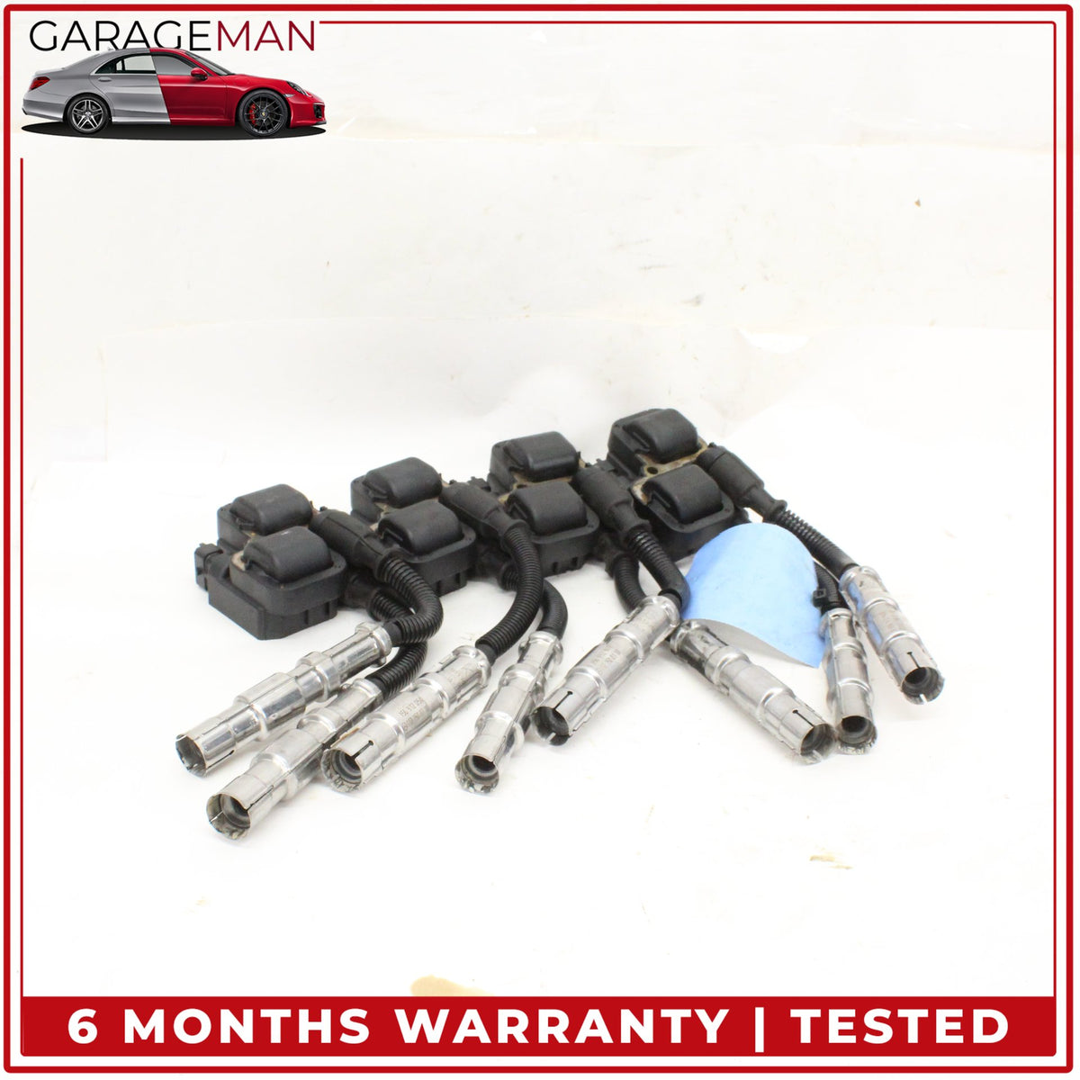 1998-2006 Mercedes W220 S430 S500 Ignition Coil Coils Set of 4 0001587803 OEM