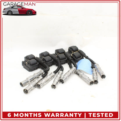 1998-2006 Mercedes W220 S430 S500 Ignition Coil Coils Set of 4 0001587803 OEM