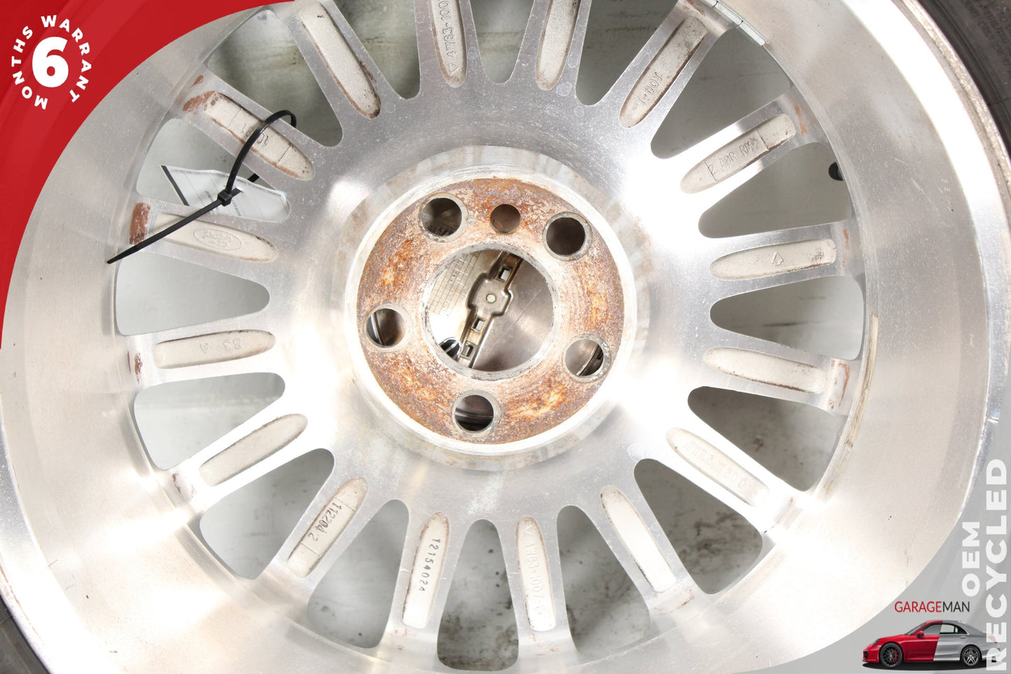 2002-2005 Ford Thunderbird 16 Spoke Wheel Rim w/ Tire 17X7.5JX60 4W631007BC OEM
