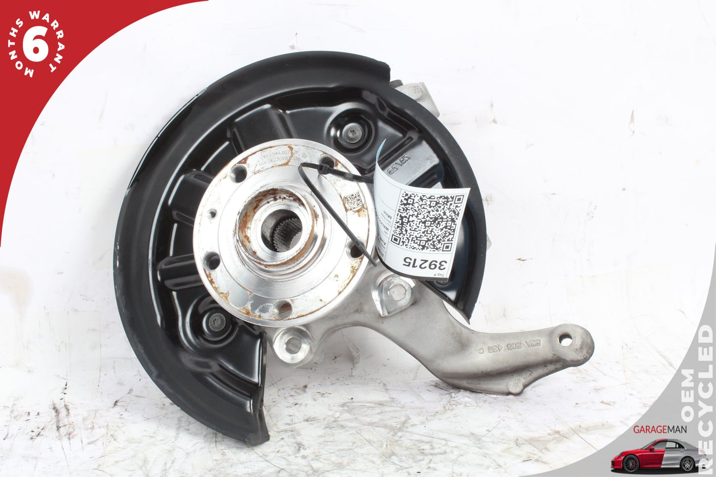 2022-2024 Audi A3 S3 Rear Left Side Spindle Knuckle Wheel Hub 5WA505435G OEM