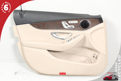 2015-2015 Mercedes W205 C350e C300 Front Left Side Interior Door Panel OEM