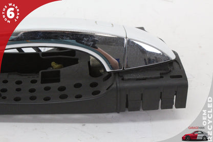 2012-2018 Audi A7 Right Passenger Side Exterior Door Handle White 4H0837886 OEM