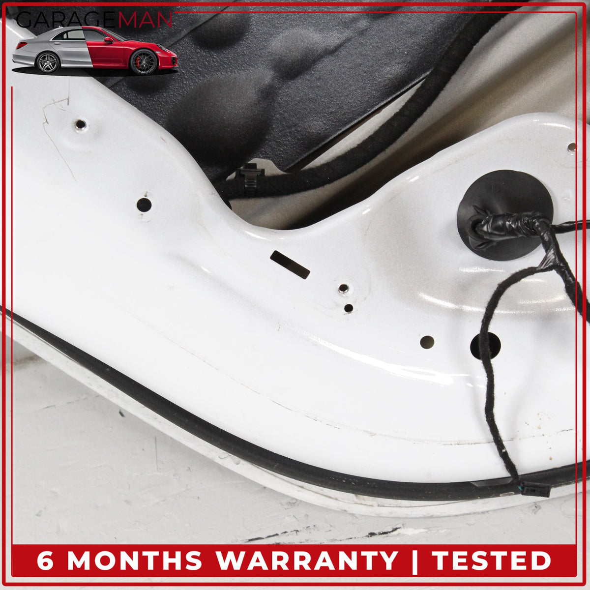2017-2023 Tesla Model 3 Rear Left Side Door Shell Pearl White 1081441E0C OEM