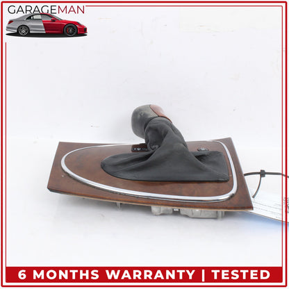 2003-2009 Mercedes W211 E320 Center Console Shifter Knob Boot Trim Cover OEM
