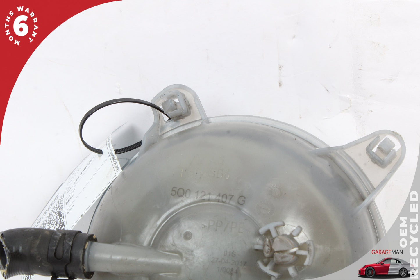 2015-2018 Audi A3 8V Engine Coolant Reservoir Expansion Tank 5Q0121407G OEM