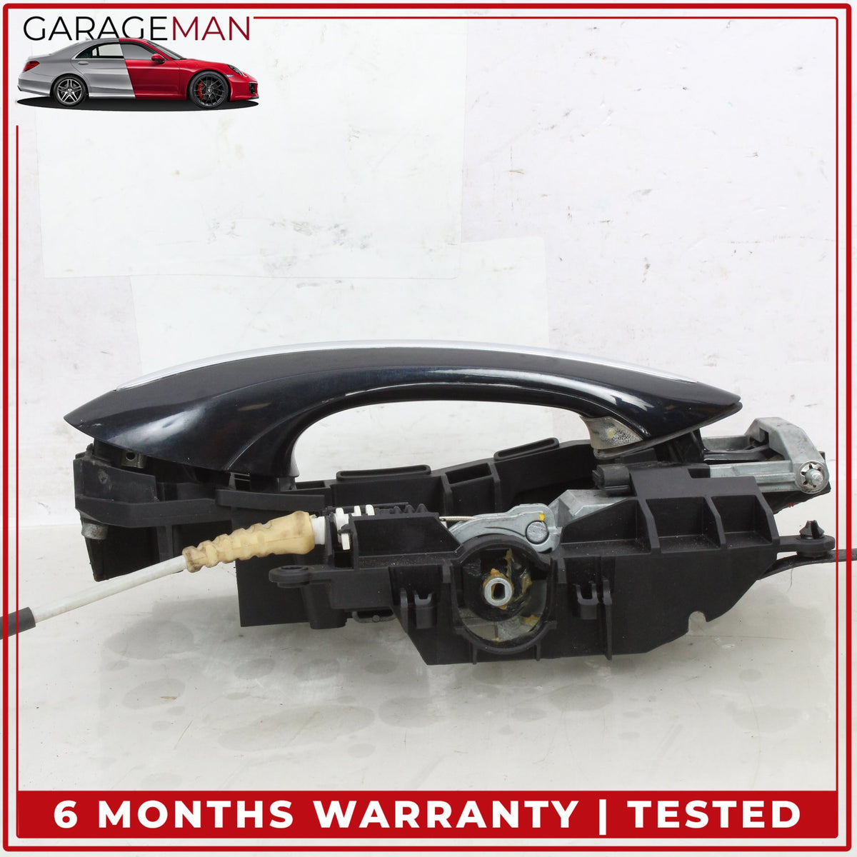 2012-2018 BMW 650i F13 Right Side Exterior Door Handle w/ Lock Latch 7231934 OEM