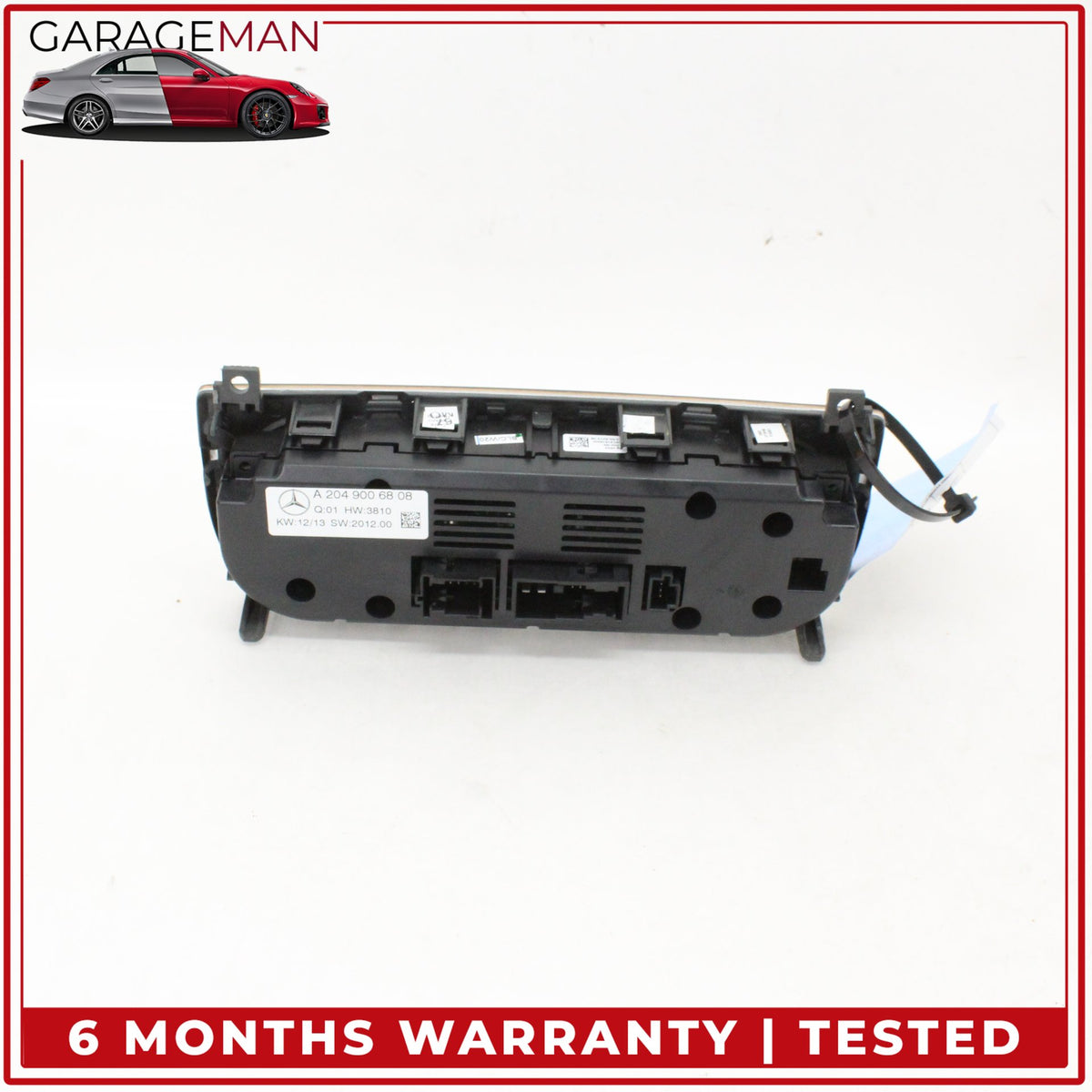 2012-2018 Mercedes W218 CLS550 C300 AC A/C Heater Climate Control 2049004003 OEM
