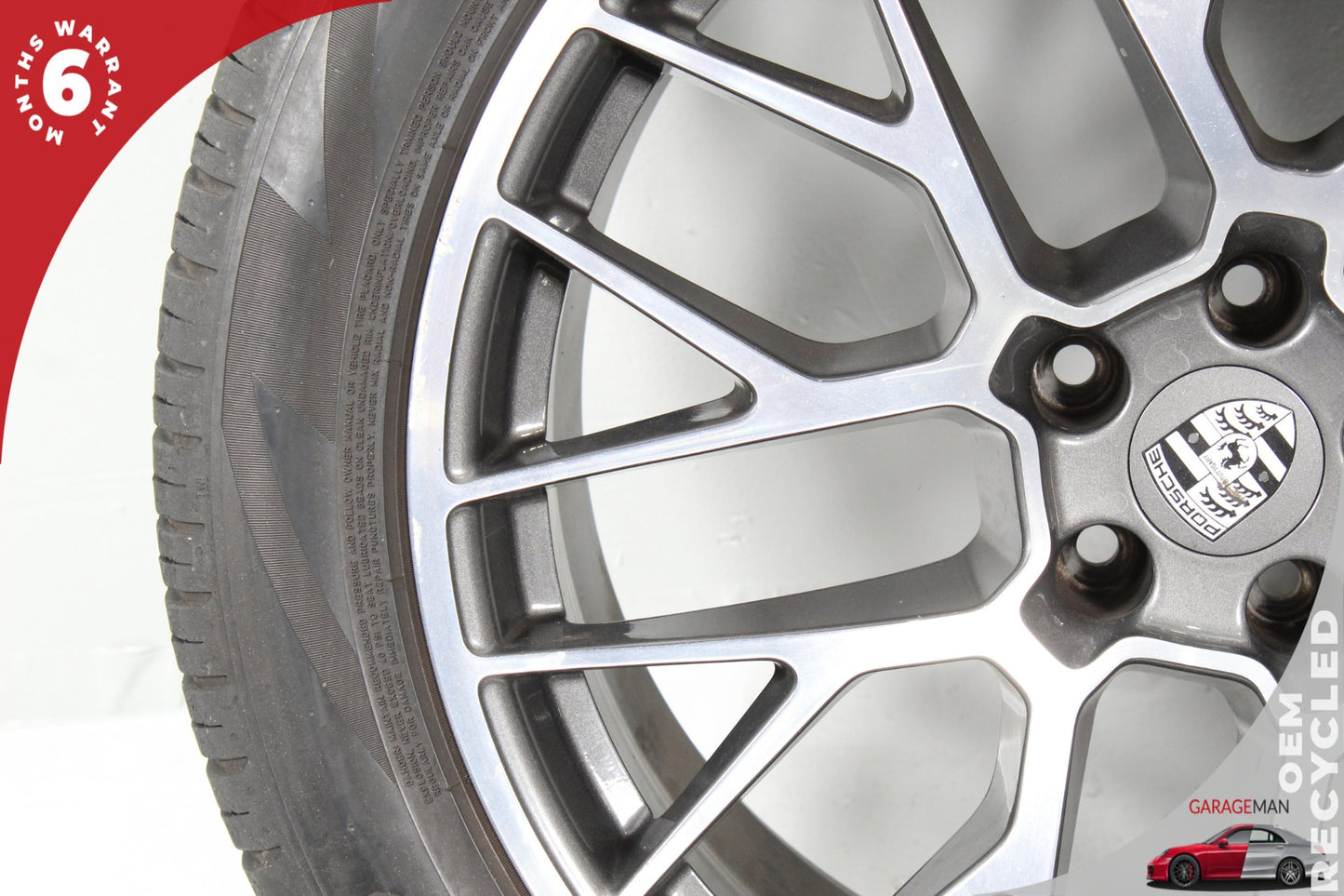 2015-2018 Porsche Macan 95B Rear Side Wheel Rim w/ Tire 10JX20H2 ET19 OEM