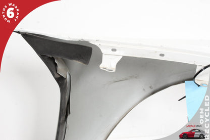 2013-2016 Porsche Cayman 981 Boxster Front Left Side Fender Panel White OEM