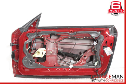 2008-2013 BMW 128i E82 E88 Front Right Passenger Side Door Shell Red 7207446 OEM