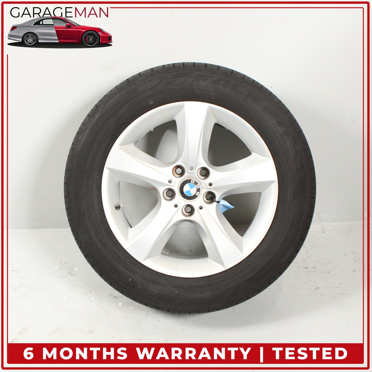 2007-2013 BMW X5 E70 Front or Rear Wheel Rim w/ Tire 8.5JX18EH2 IS46 6772243 OEM