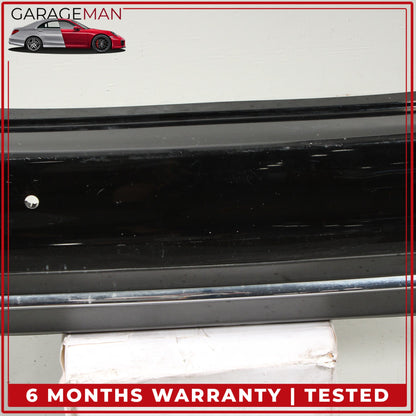2014-2016 Mercedes W212 E400 E350 Sedan Rear Bumper Cover Black 2128853438 OEM