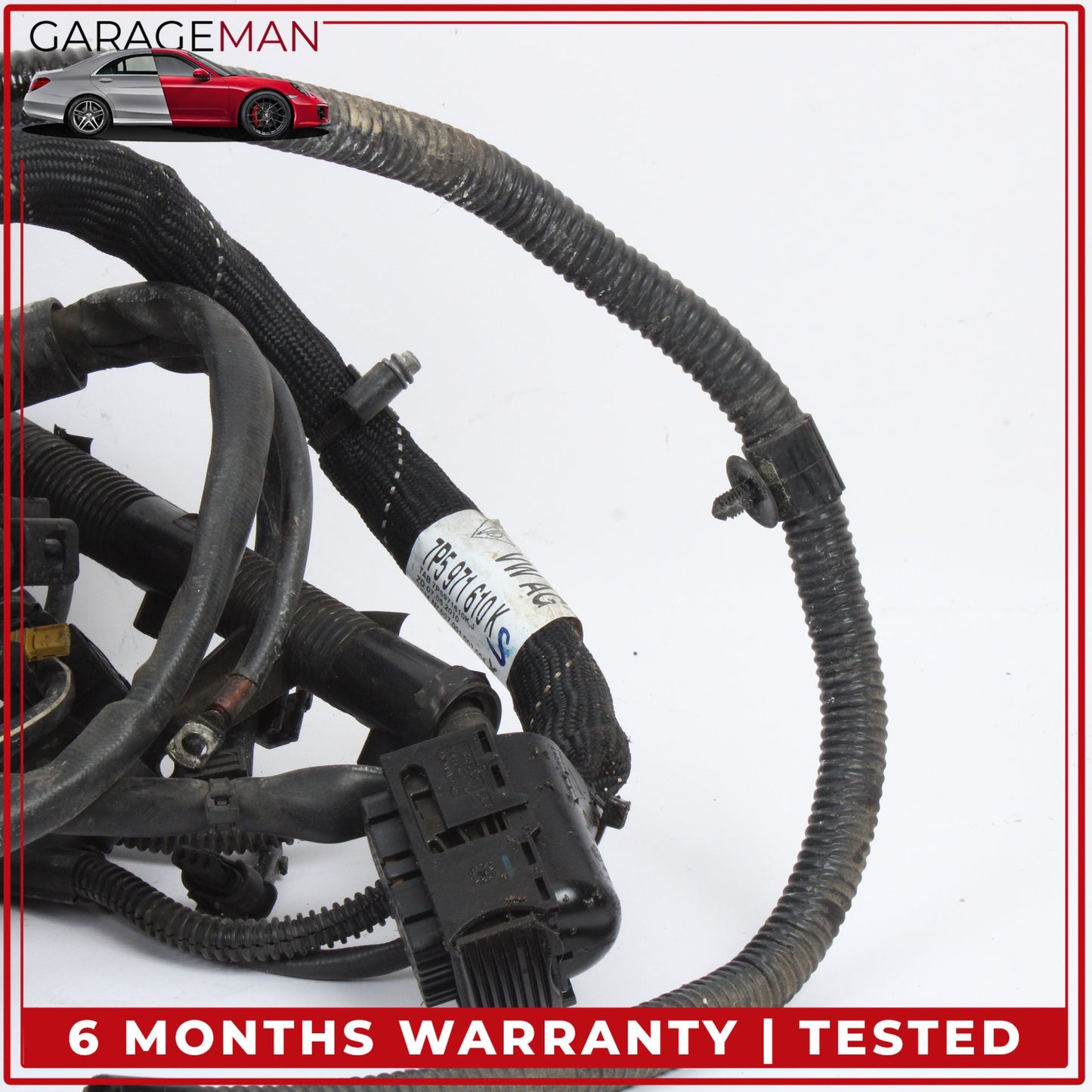 2011-2014 Porsche Cayenne 958 Hybrid S Engine Motor Wire Wiring Cable Harness