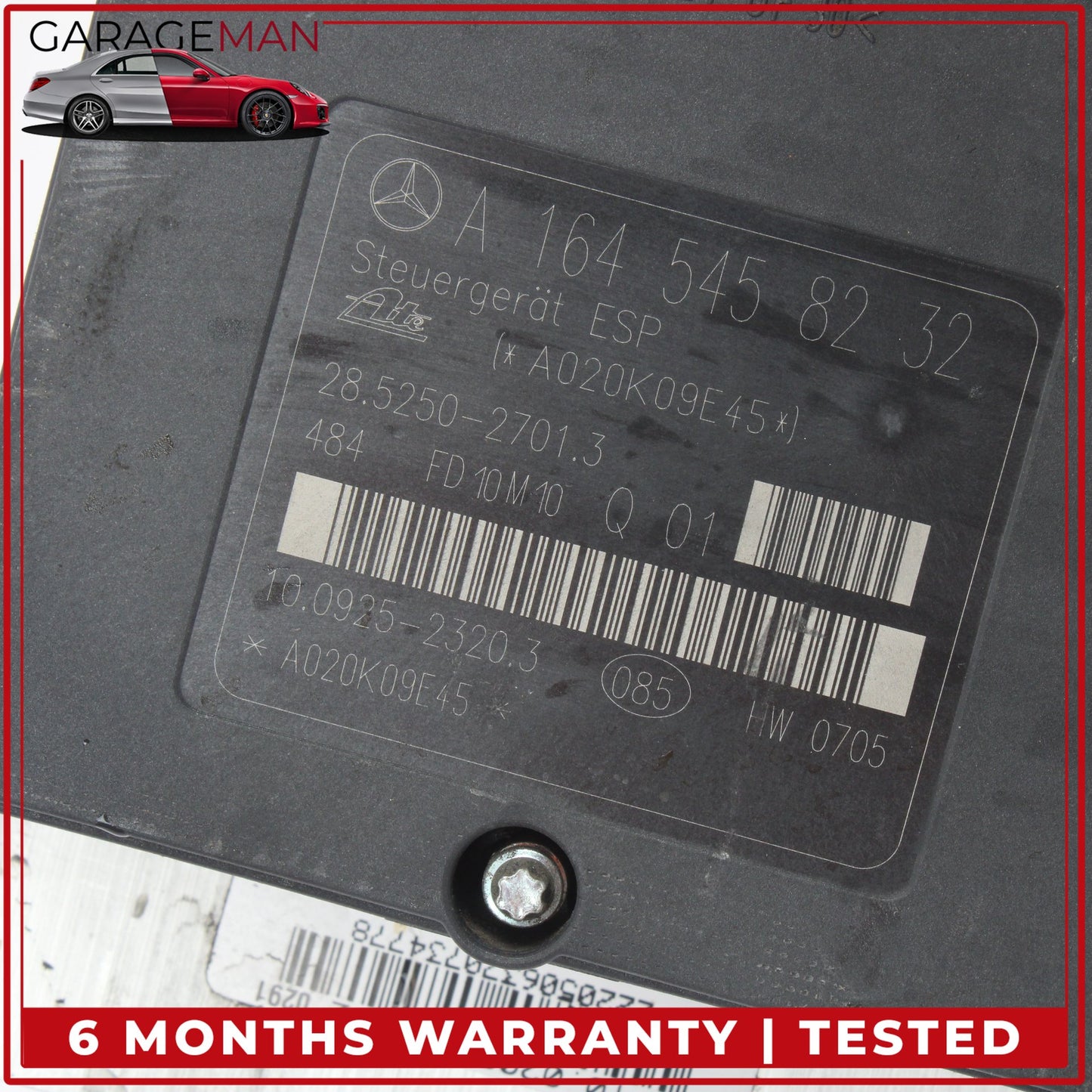 2006-2013 Mercedes W164 ML350 ABS Anti Lock Brake Pump Module 1645458232 OEM