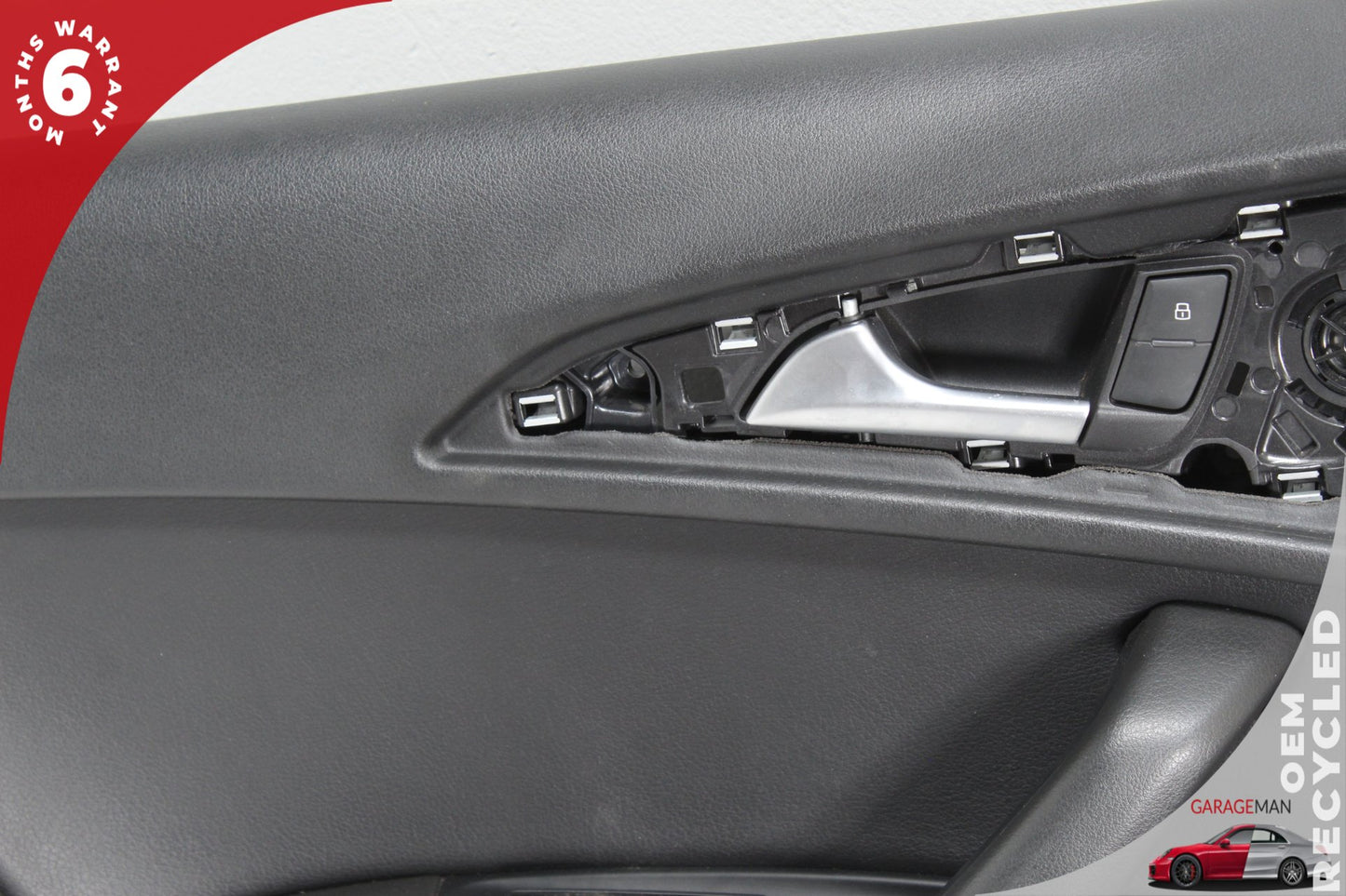 2012-2018 Audi A6 Rear Left Driver Side Interior Door Panel 4G0867221 OEM