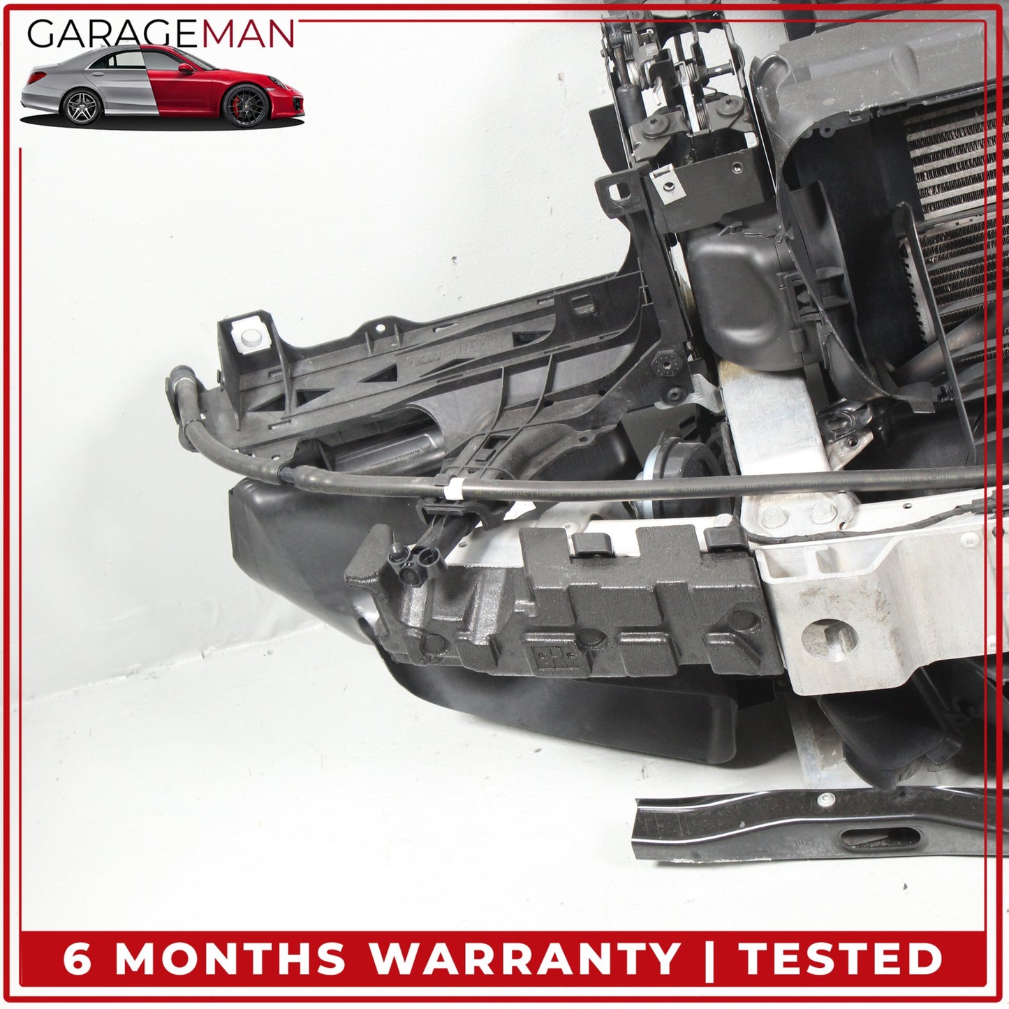 2012-2018 BMW 650i F06 Front Radiator Support Reinforcement Bar Assembly 7267356 OEM