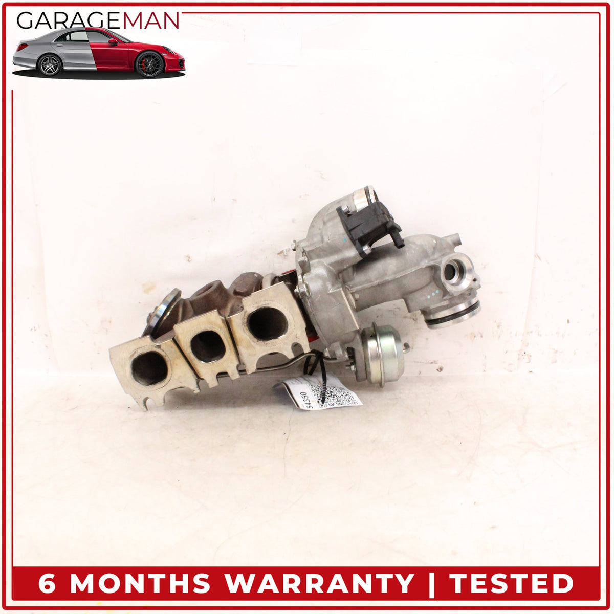 2015-2017 Mercedes C207 E400 M276 Right Turbocharger Turbo Charger Manifold OEM