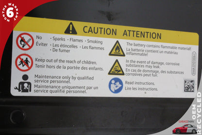 2022-2024 Audi A3 Sedan Mild Hybrid Lithium-Ion Battery 5WA915107B