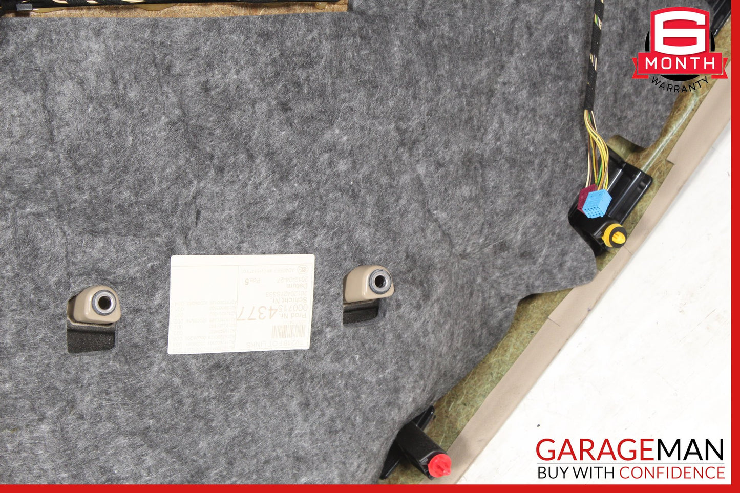 2012-2014 Mercedes W218 CLS550 Rear Left Side Interior Door Panel Beige OEM