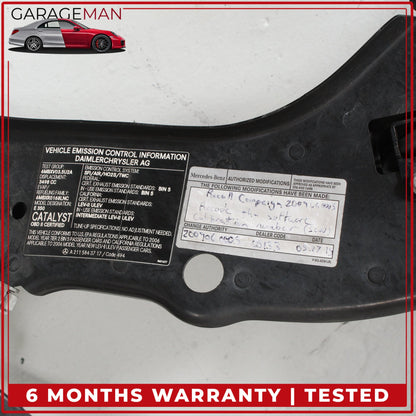 2003-2009 Mercedes-Benz E350 W211 Sedan Front Radiator Support Reinforcement Bar 2116200916 OEM