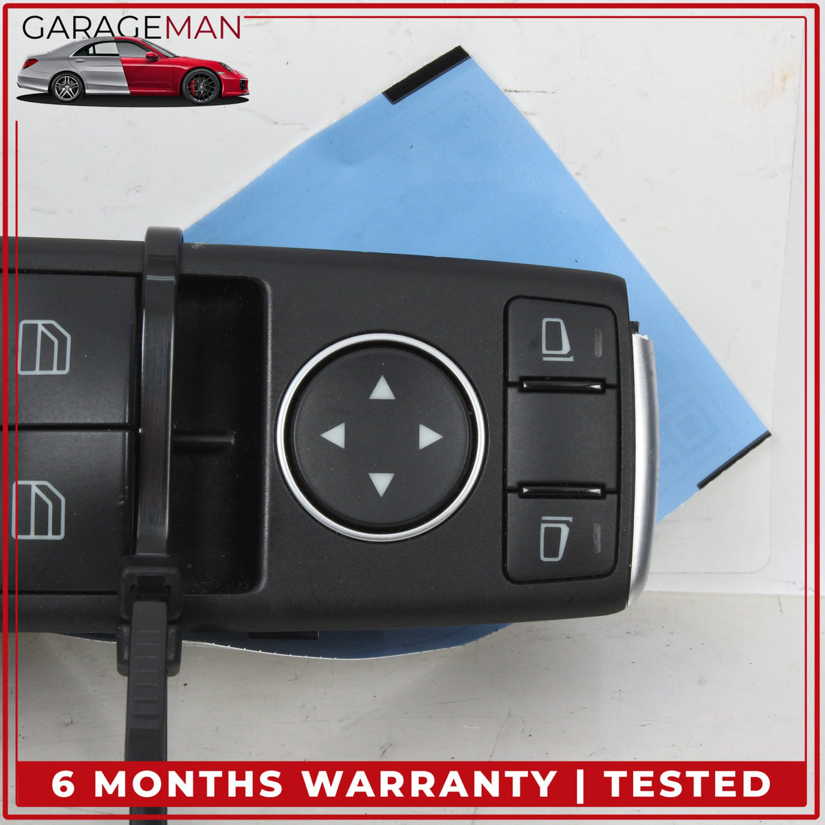 2014-2020 Mercedes W242 B Electric Drive Front Left Window Control Switch OEM
