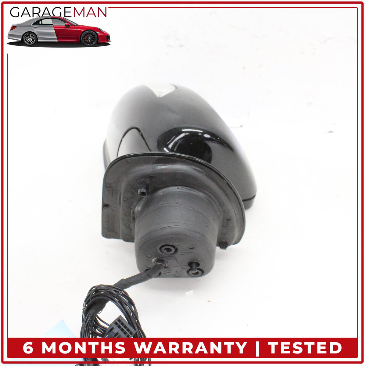 2007-2009 Mercedes W211 E350 Front Right Side Door Rear View Mirror Black OEM