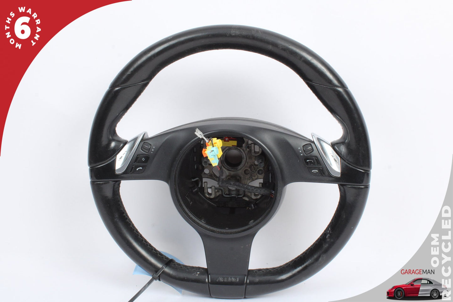 2011-2016 Porsche Cayenne 958 Panamera 970 Steering Wheel w/ Paddle Shifters OEM