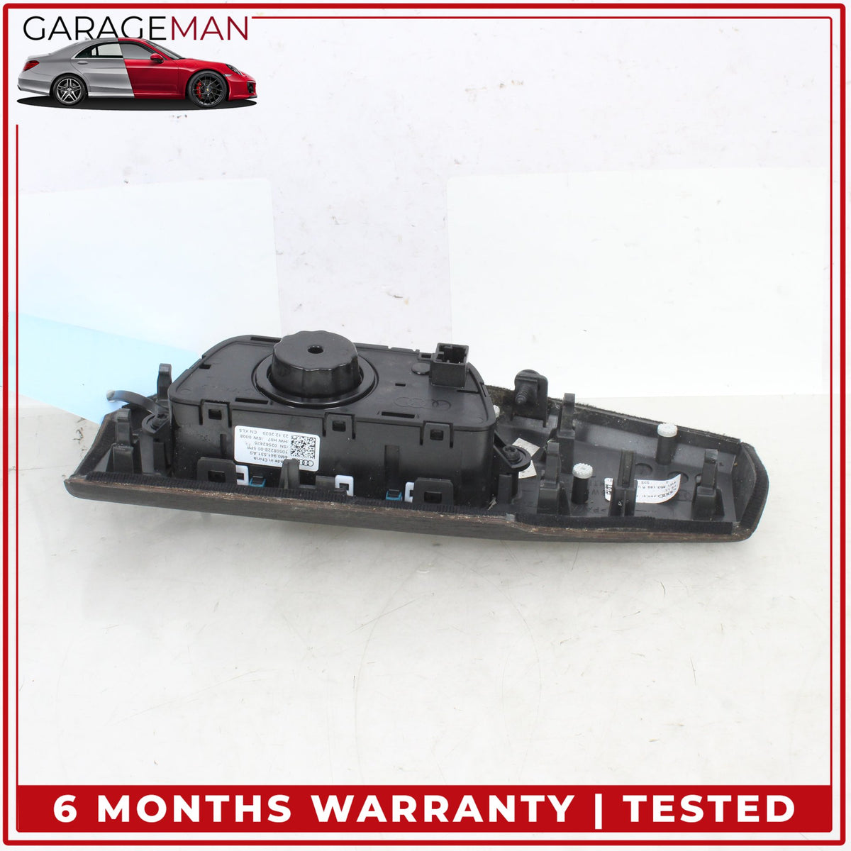 2018-2025 Audi A4 Front Left Headlight Control Switch w/ Trim 4M0941531AS OEM