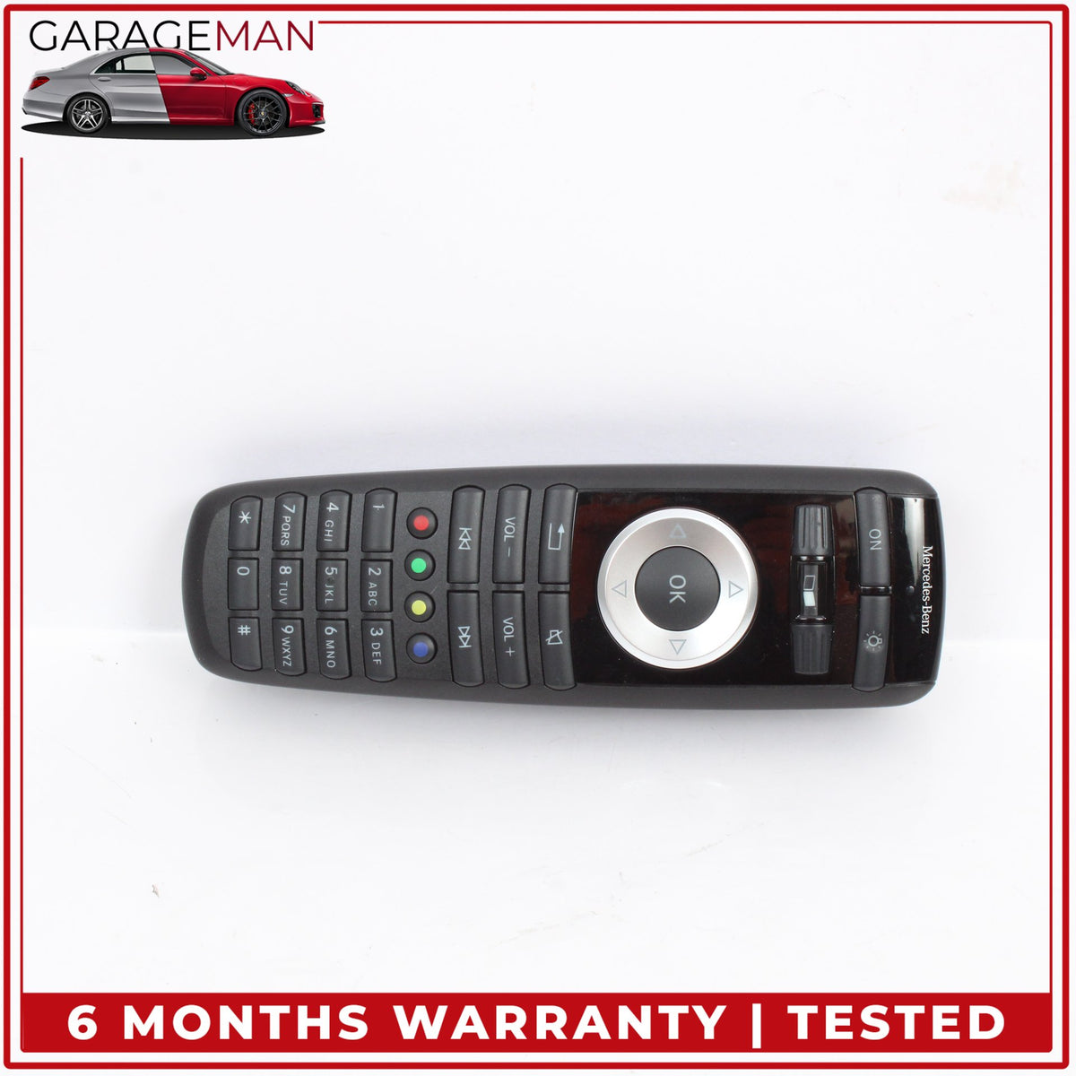 2007-2014 Mercedes-Benz CL550 W216 AWD Remote Control & Headphones 2318700189 OEM