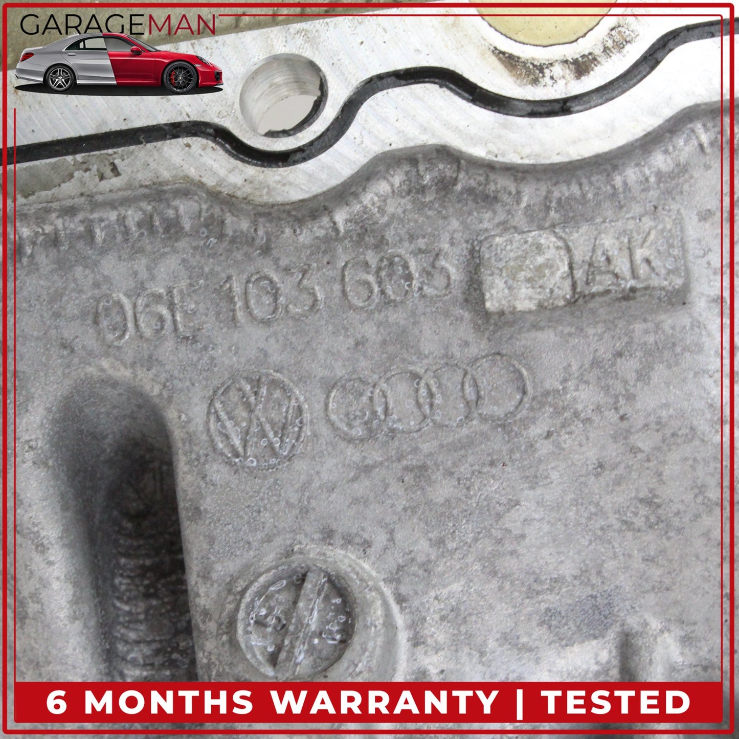 2011-2018 Porsche Cayenne 958 Audi Q7 Upper Engine Oil Pan 06E103603AL OEM
