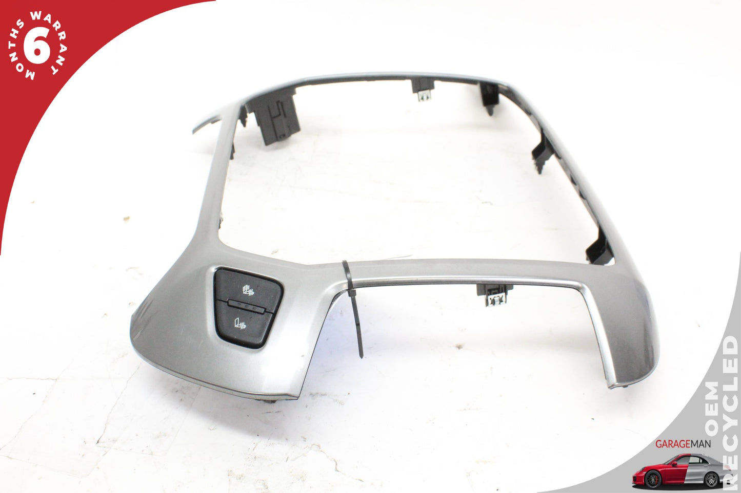 2014-2019 Chevrolet Silverado 1500 Center Dash Radio Trim w/ Seat Switch OEM