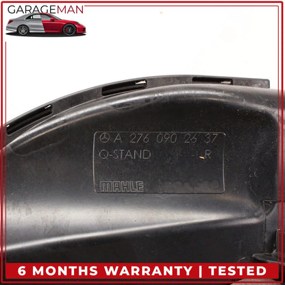 2015-2023 Mercedes W212 E400 M276 Air Intake Duct Hose Left and Right Set OEM