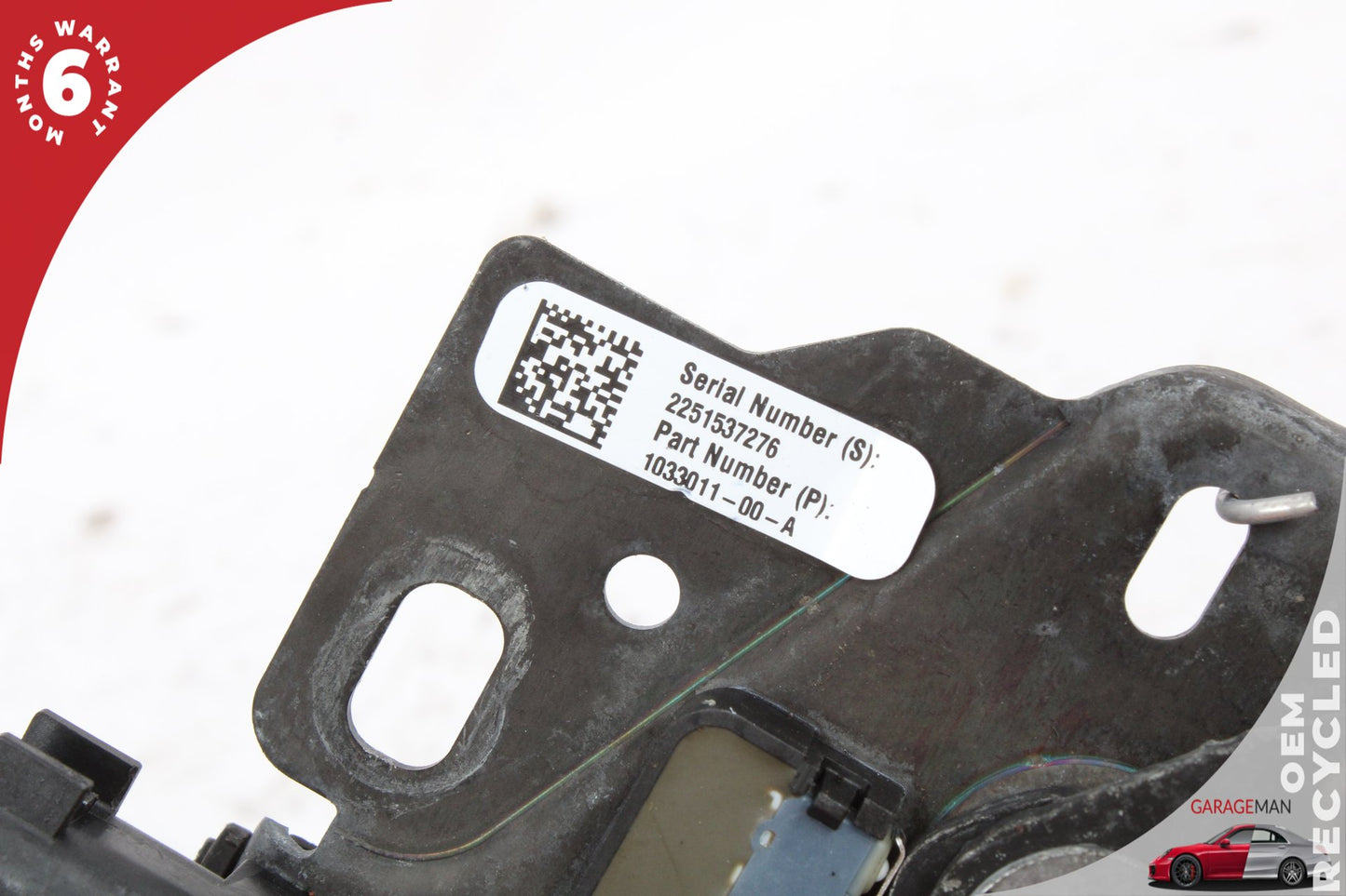 2012-2015 Tesla Model S Hood Bonnet Lock Latch Actuator w/ Cable 103301100A OEM