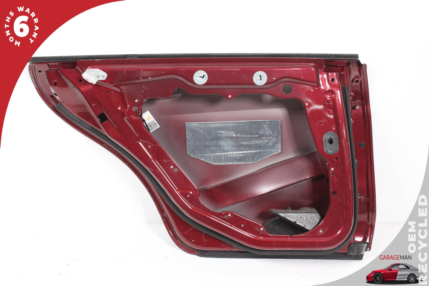 2012-2018 Mercedes W218 CLS550 Rear Left Driver Side Exterior Door Shell Red OEM