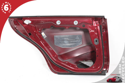 2012-2018 Mercedes W218 CLS550 Rear Left Driver Side Exterior Door Shell Red OEM