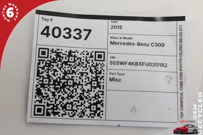 2015-2018 Mercedes W205 C300 Command Head Unit Navigation Radio 2059008317 OEM