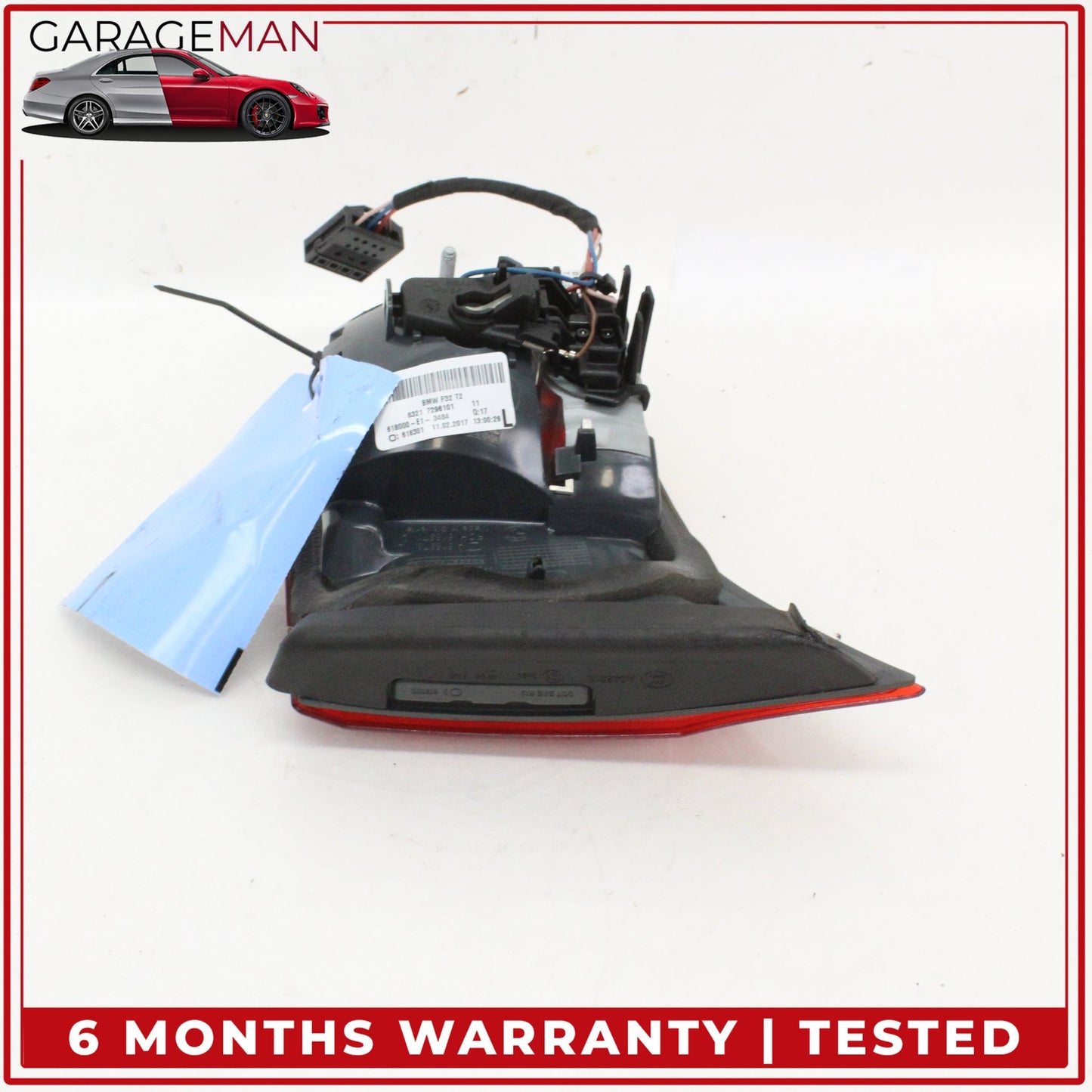 2014-2017 BMW 430i F36 Rear Left Side LED Inner Tail Light Lamp 7296101 OEM