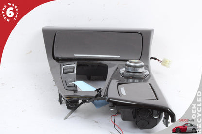 2011-2013 BMW 550i F10 Sedan Center Console Trim w/ iDrive Controler and Cup Holder 9206401