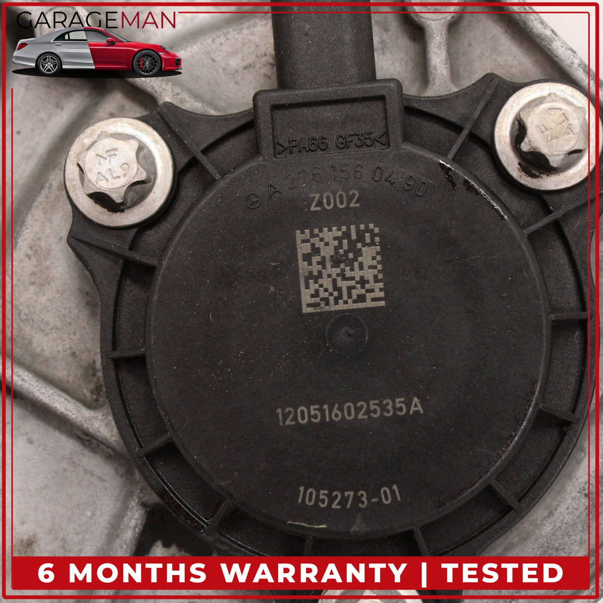 2012-2018 Mercedes C207 E550 Engine Timing Chain Cover Plate 2760150201 OEM