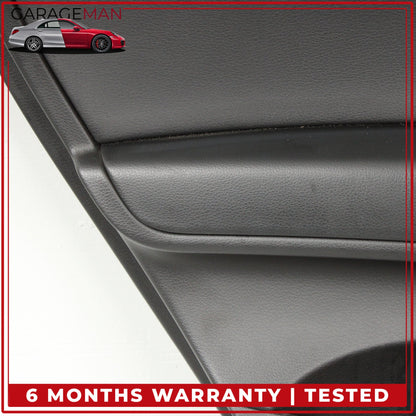 2007-2015 Audi Q7 Rear Left Side Interior Door Trim Panel w/ Sun Shade OEM