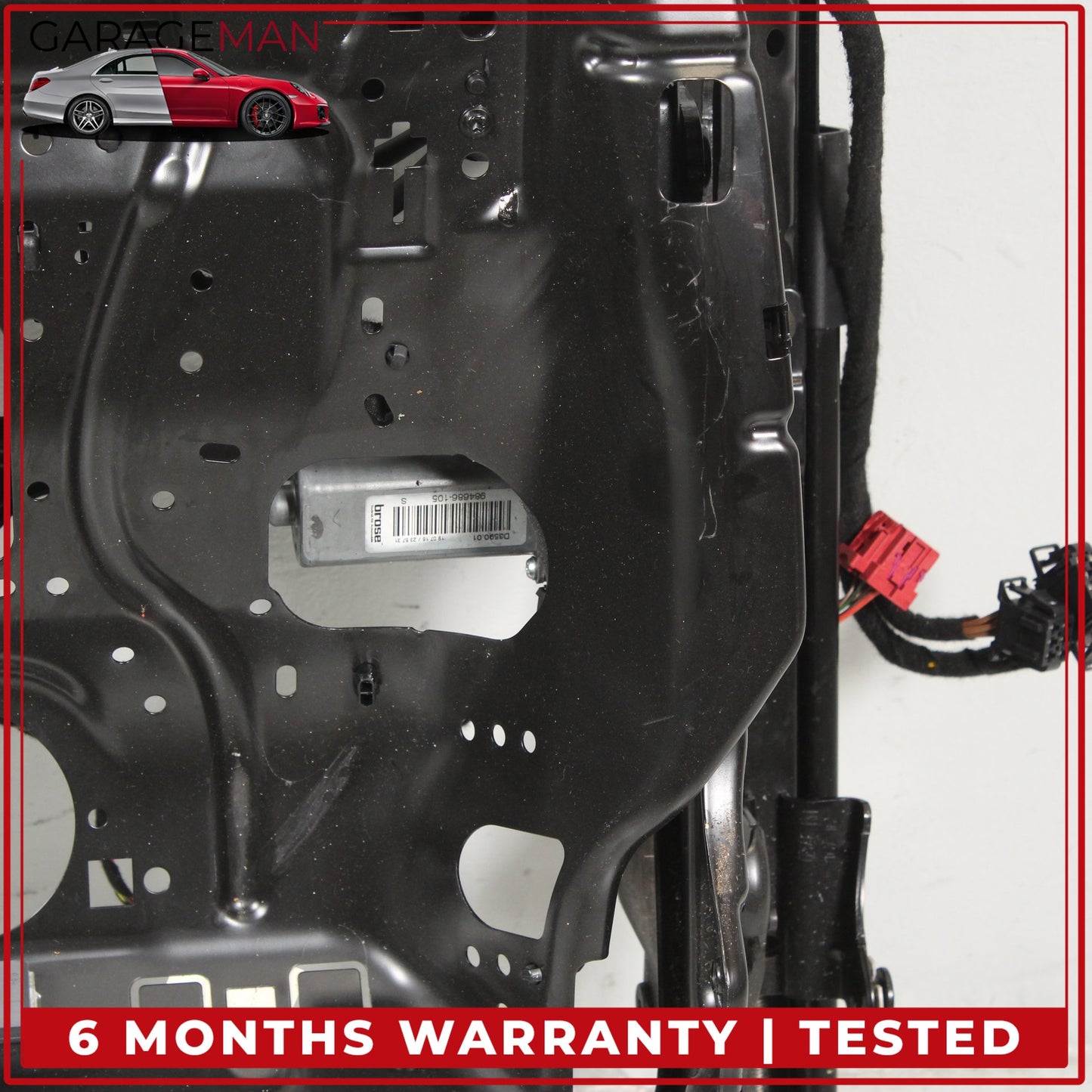 2012-2018 Audi A6 A7 Front Right Side Seat Track Rail Frame w/ Motor OEM