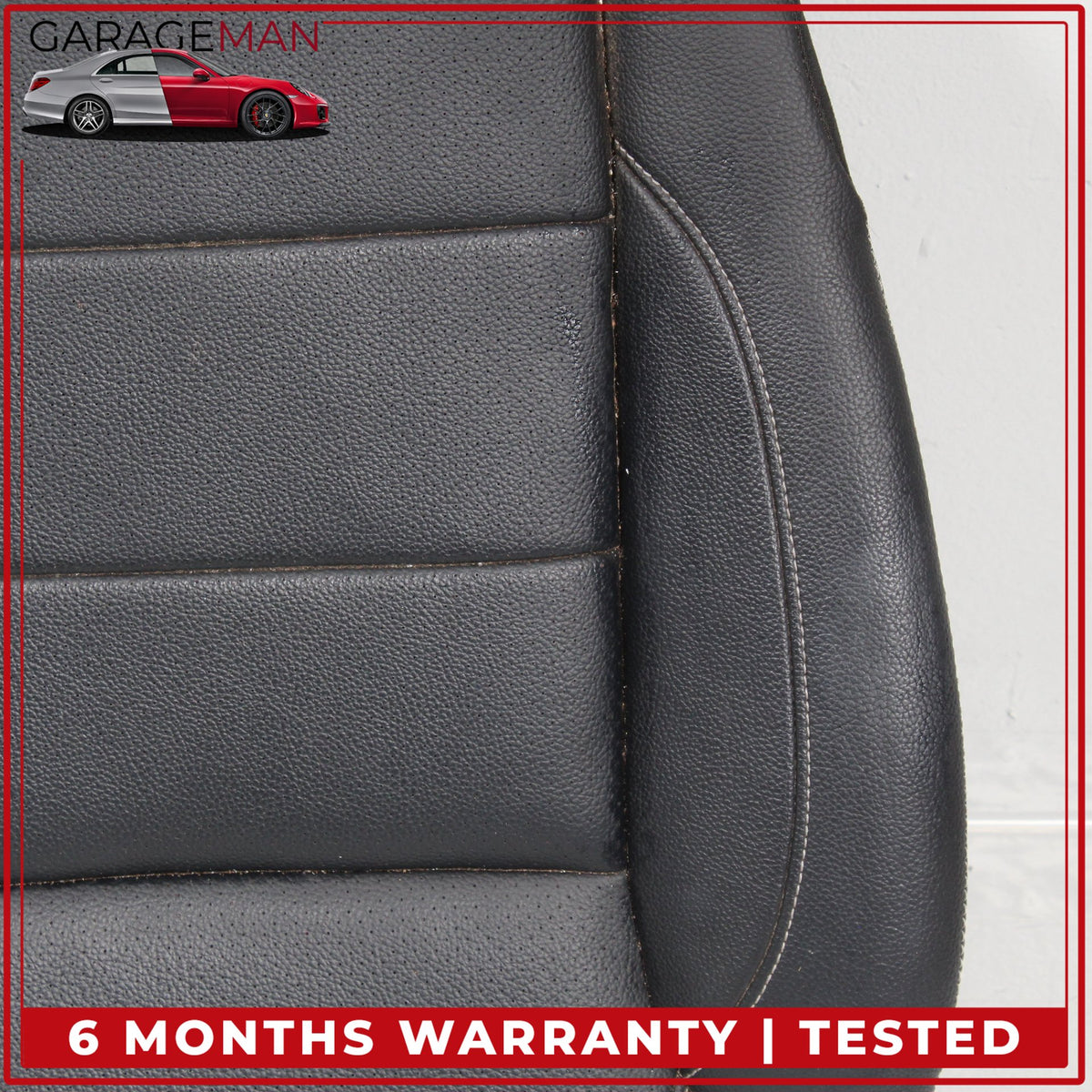 2012-2015 Mercedes W166 ML350 Front Right Lower Bottom Seat Cushion Black OEM