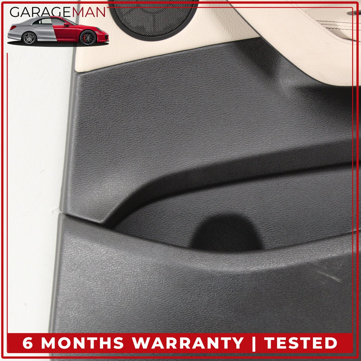 2011-2017 BMW X3 F25 SUV Rear Right Side Interior Door Trim Panel Beige OEM