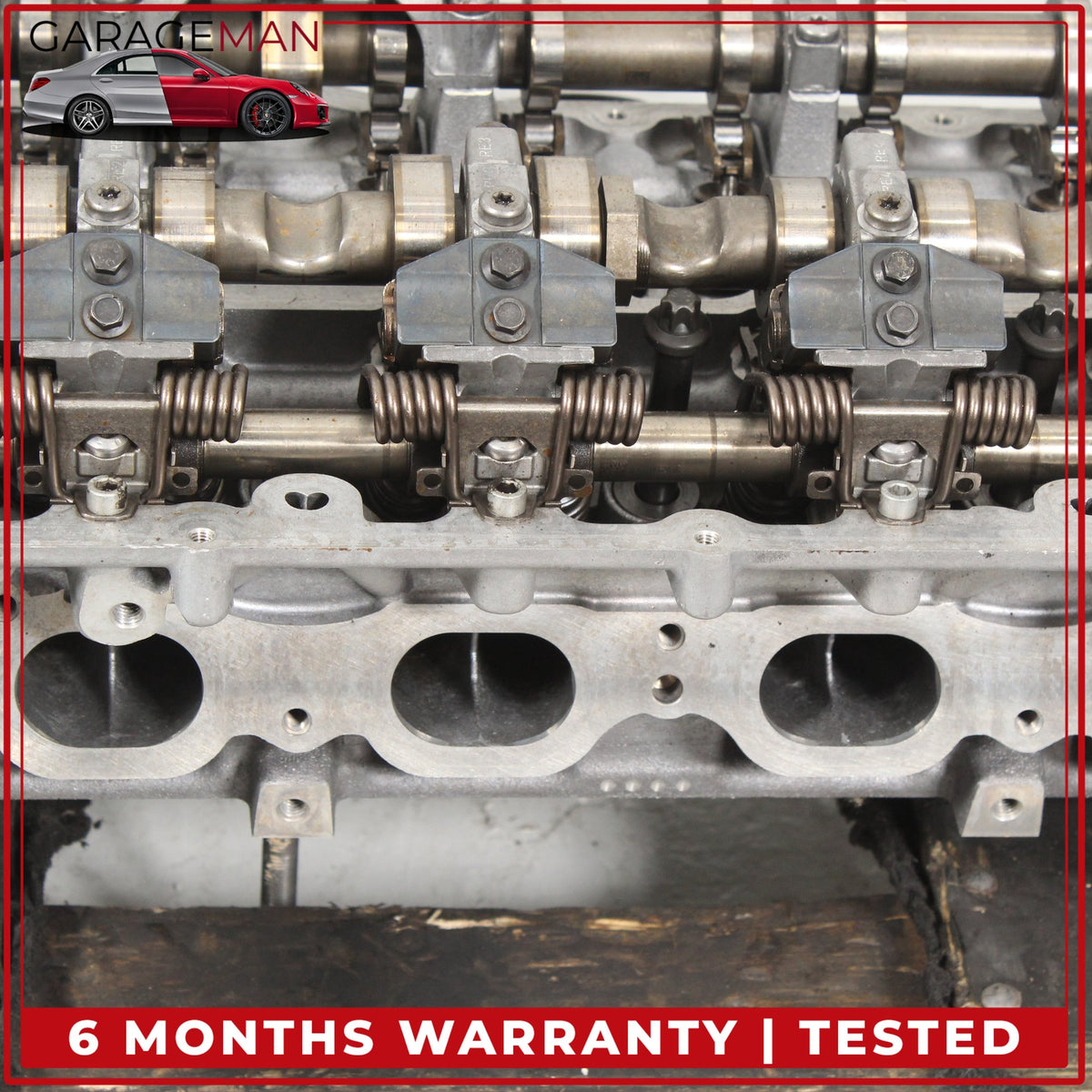 2013-2019 BMW 650i F06 AWD 4.4L Left Cylinder Head 7604870 OEM