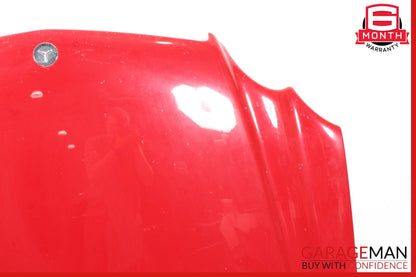 2003-2008 Mercedes R230 SL500 SL55 AMG SL550 Hood Cover Panel Assembly Red OEM