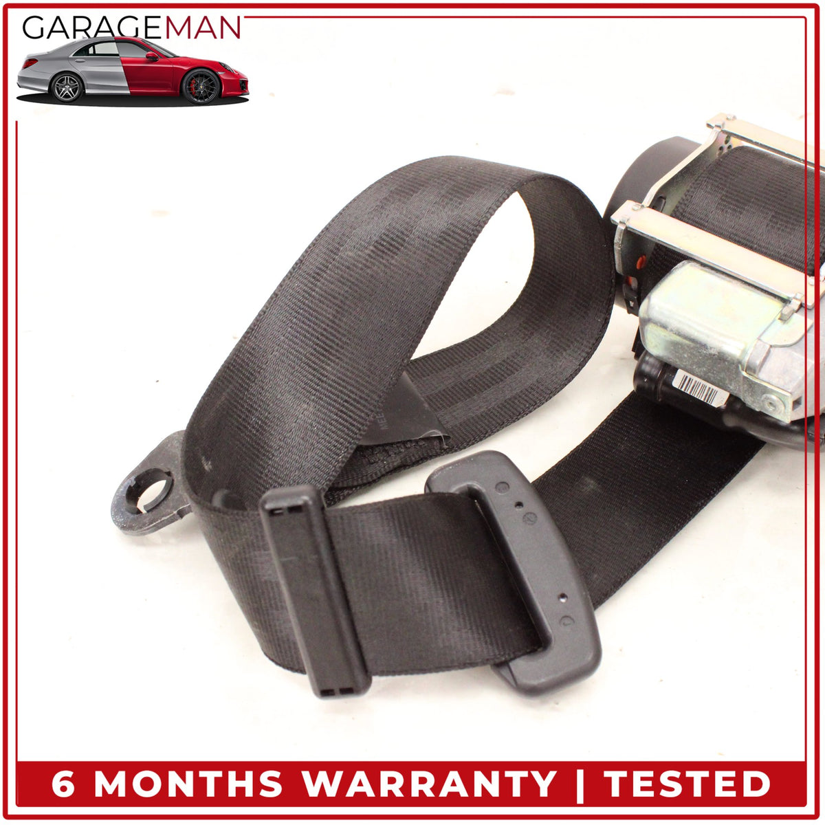 2013-2017 LR Range Rover Sport L494 Rear Left or Right Side Seat Belt Black OEM